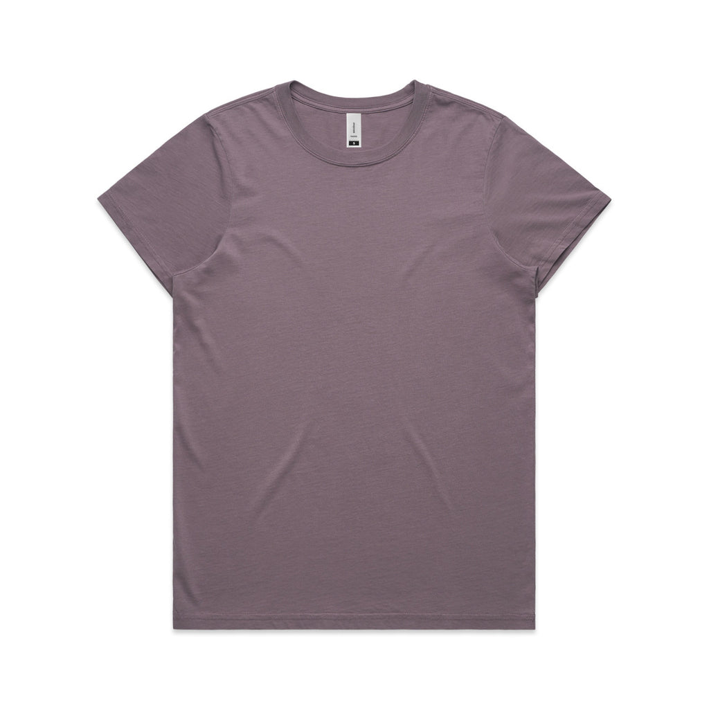 Wo's Maple Faded Tee | 4065