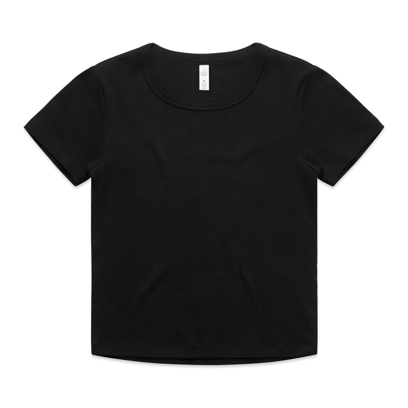 Wo's Organic Rib Baby Tee | 4074