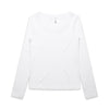 Wo's Organic Rib L/S Tee | 4075