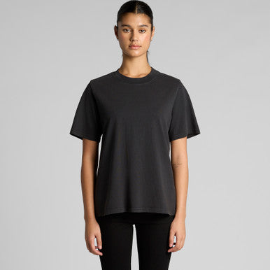 Wo's Heavy Faded Tee | 4082