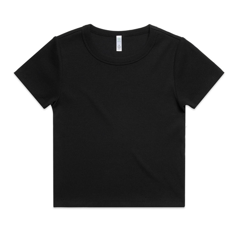 Wo's Organic Rib Tee | 4092G