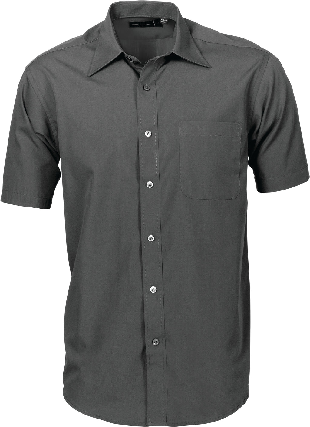 Mens Premier Poplin Business Shirts - Short Sleeve | 4151