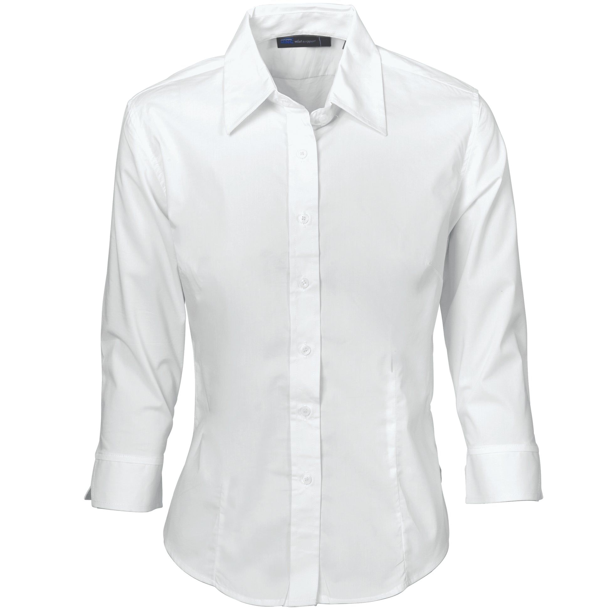 Ladies Polyester Cotton Shirt - 3/4 Sleeve | 4203