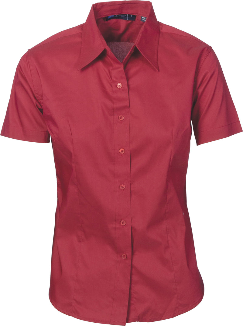 Ladies Premier Stretch Poplin Business Shirts - Short Sleeve | 4231