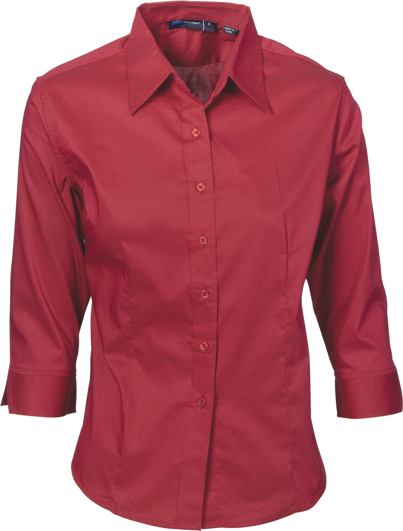 Ladies Premier Stretch Poplin Business Shirts - 3/4 Sleeve | 4232