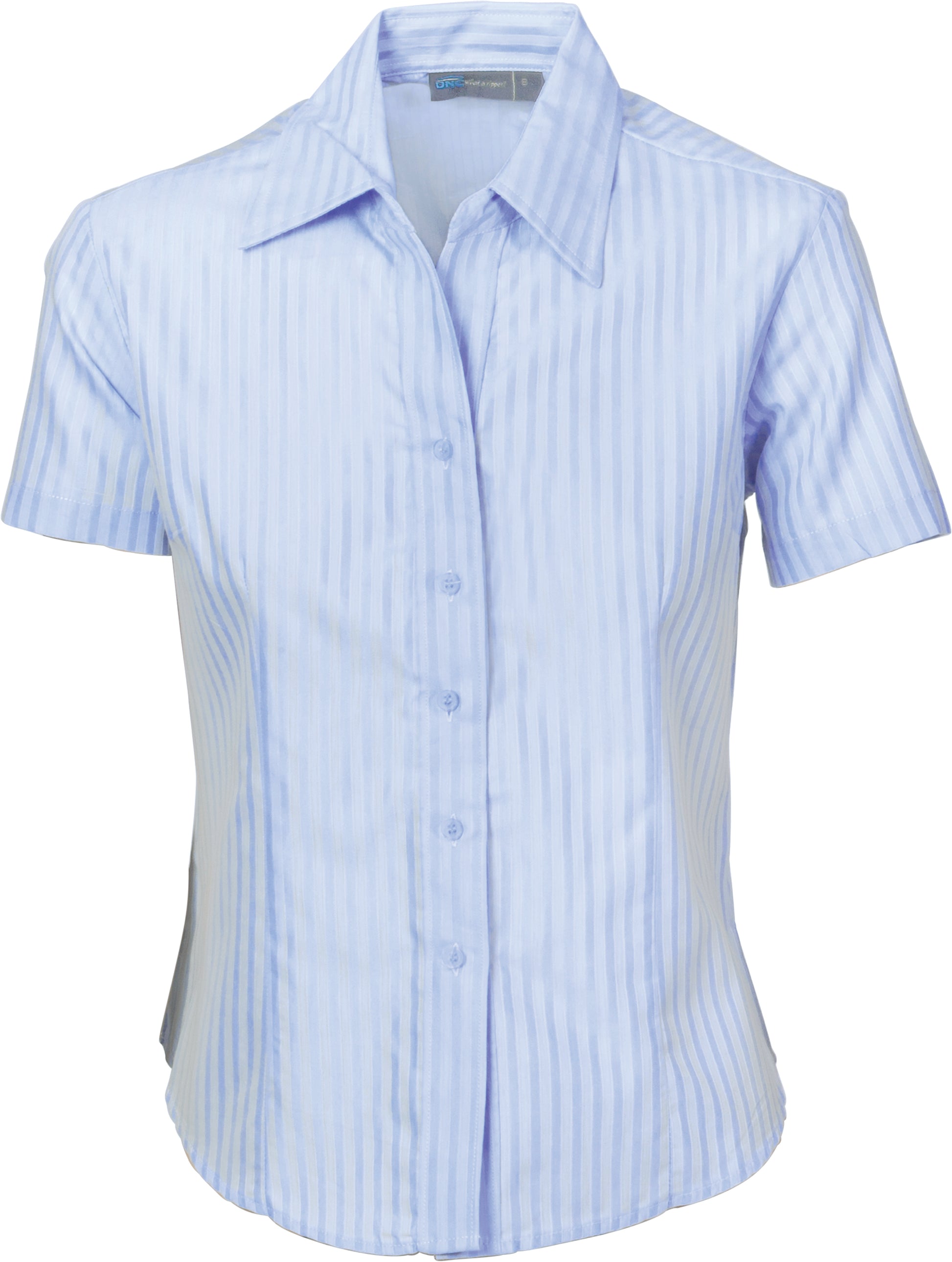 Ladies Tonal Stripe Shirts - Short Sleeve | 4235
