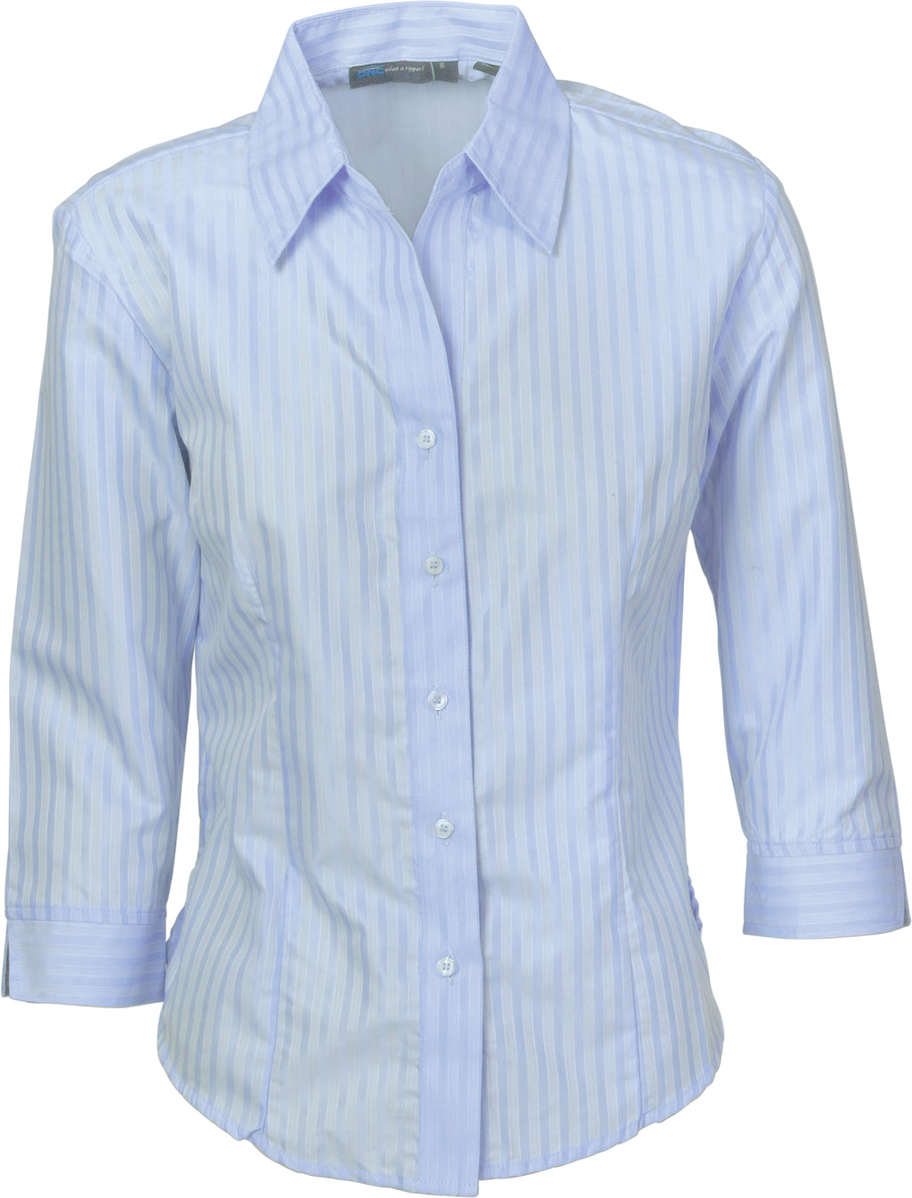 Ladies Tonal Stripe Shirts - 3/4 Sleeve | 4236