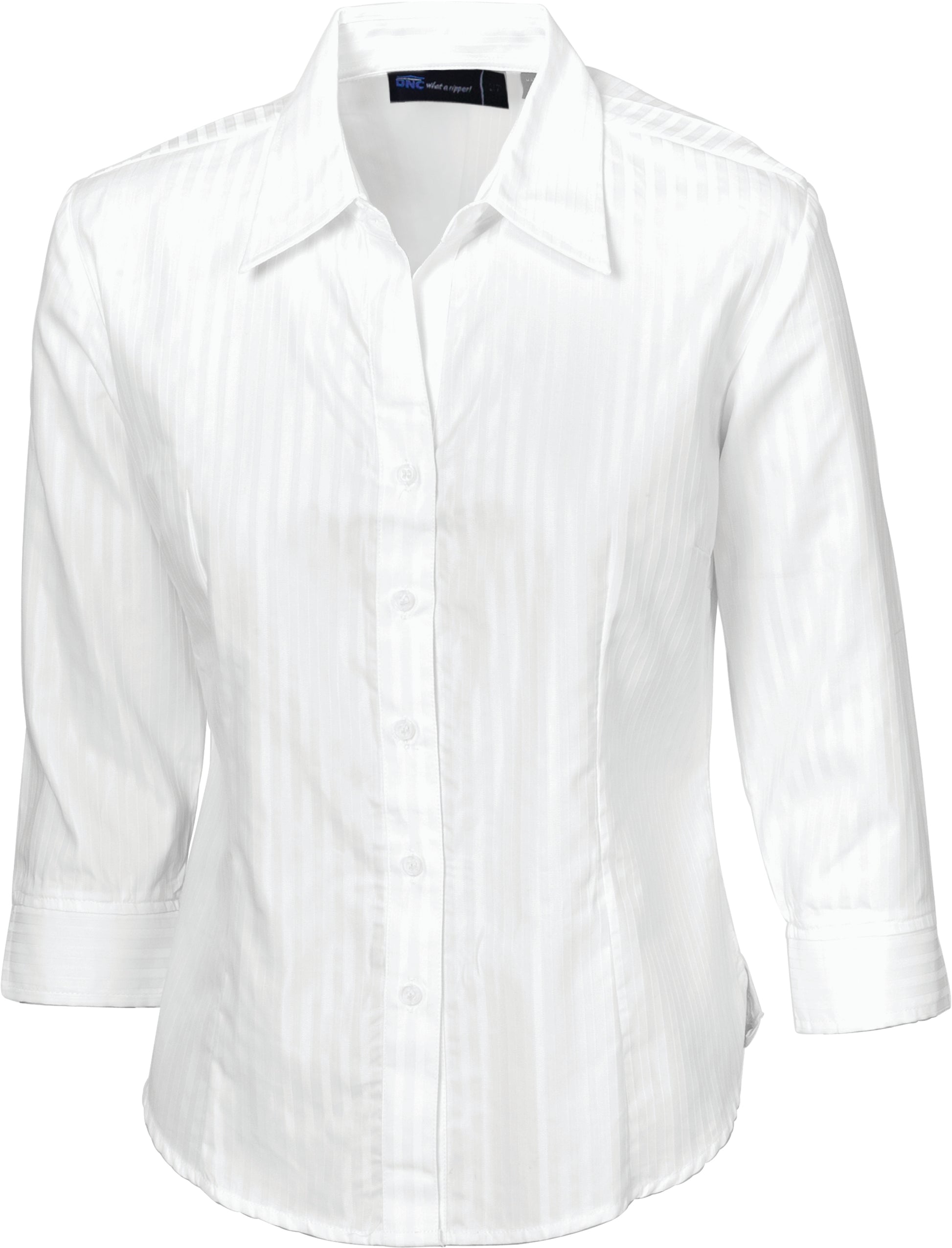 Ladies Tonal Stripe Shirts - 3/4 Sleeve | 4236