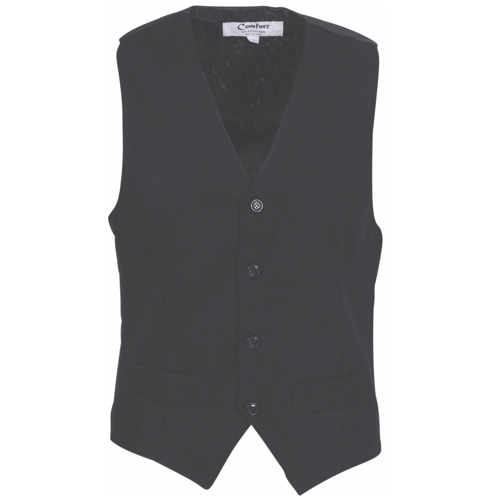 Mens Black Vest | 4301