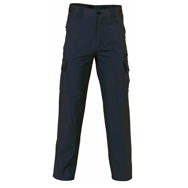 Island Cotton Duck Weave Cargo Pants | 4535