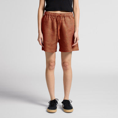 Wo's Linen Shorts | 4919