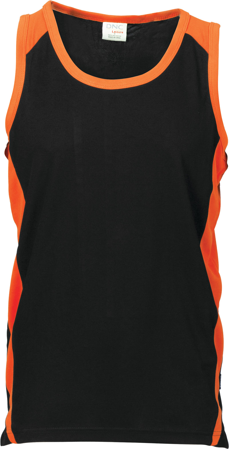 Kids Cool-Breathe Contrast Singlet | 5142