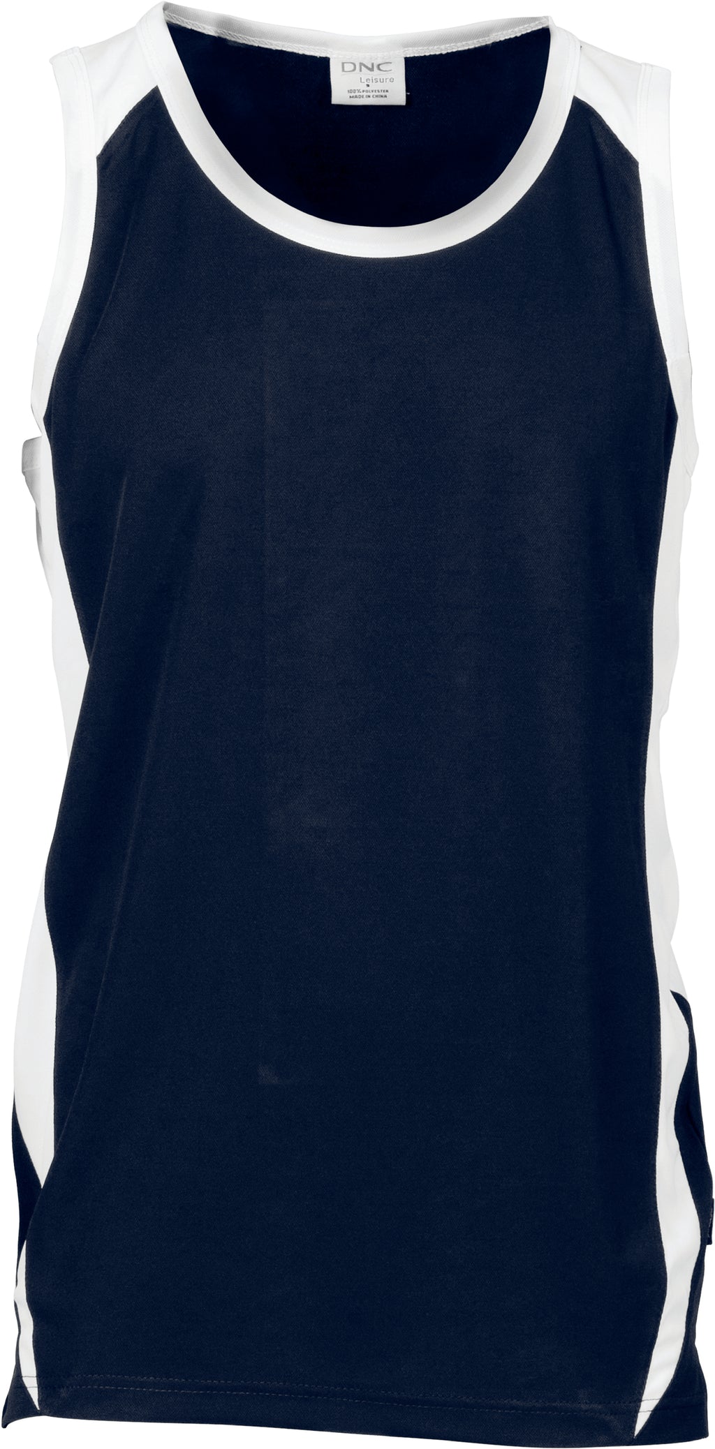Kids Cool-Breathe Contrast Singlet | 5142