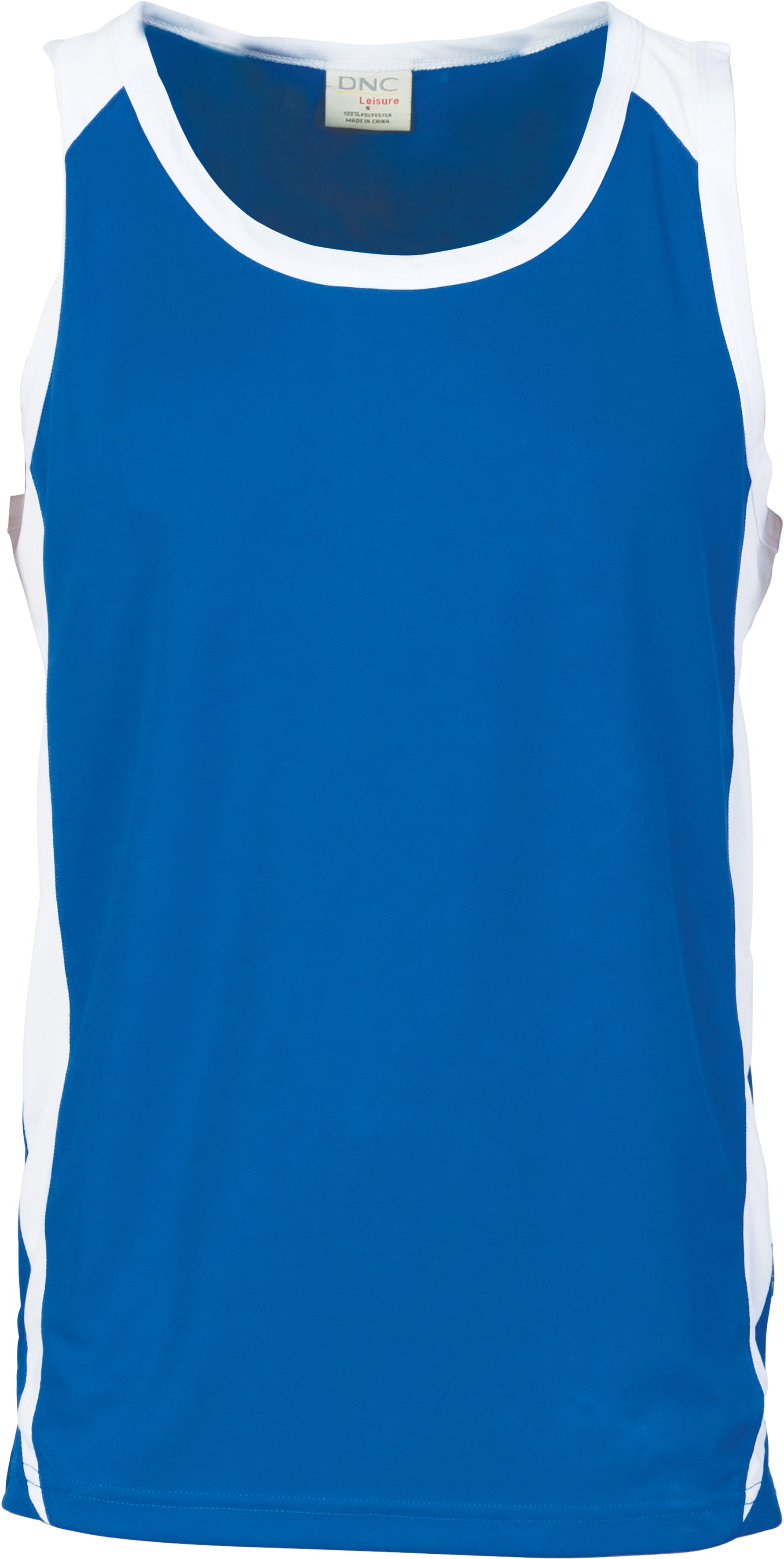 Kids Cool-Breathe Contrast Singlet | 5142