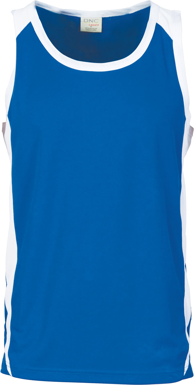 Kids Cool-Breathe Contrast Singlet | 5142