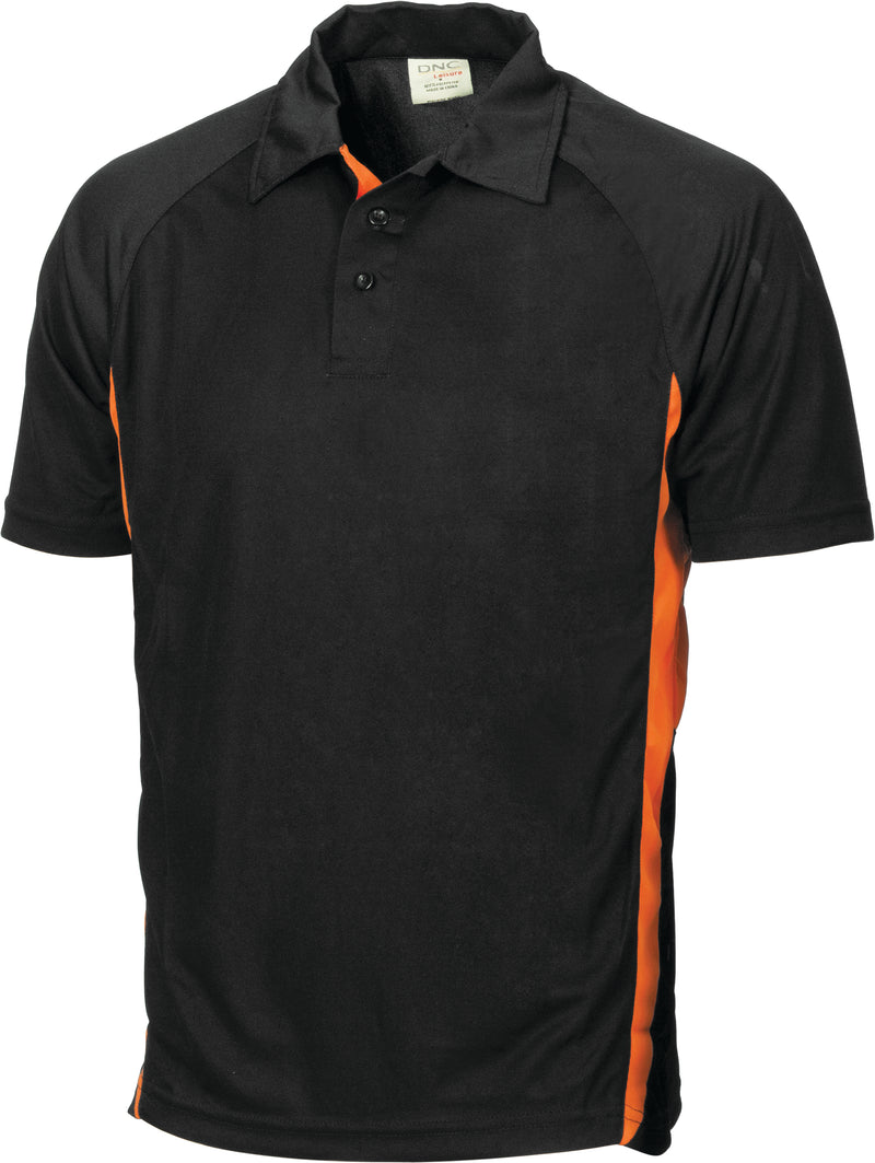 Adult Cool-Breathe Contrast Polo | 5221