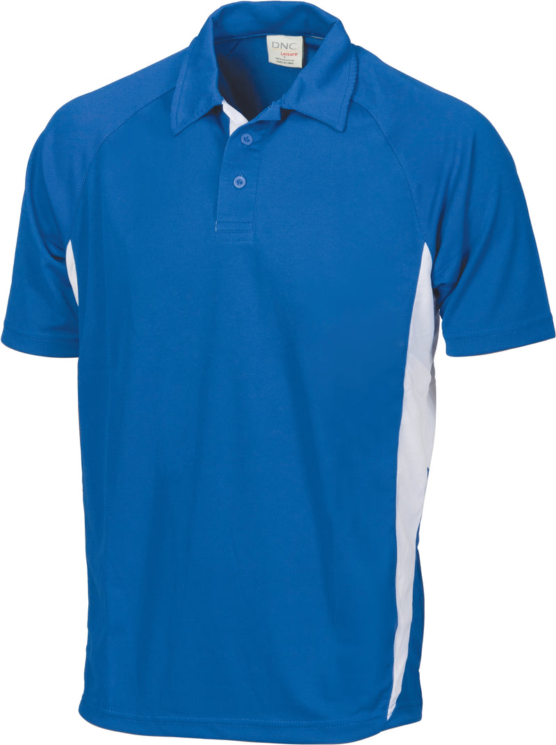 Adult Cool-Breathe Contrast Polo | 5221