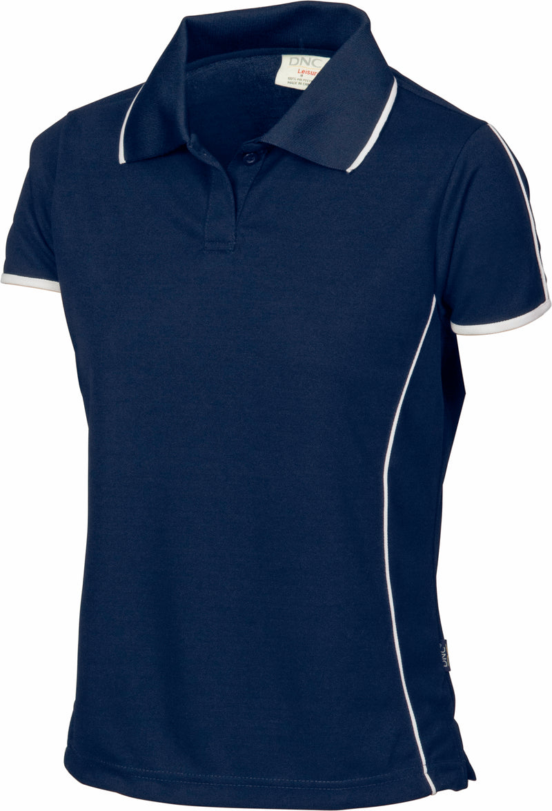 Ladies Cool-Breathe Piping Polo | 5225
