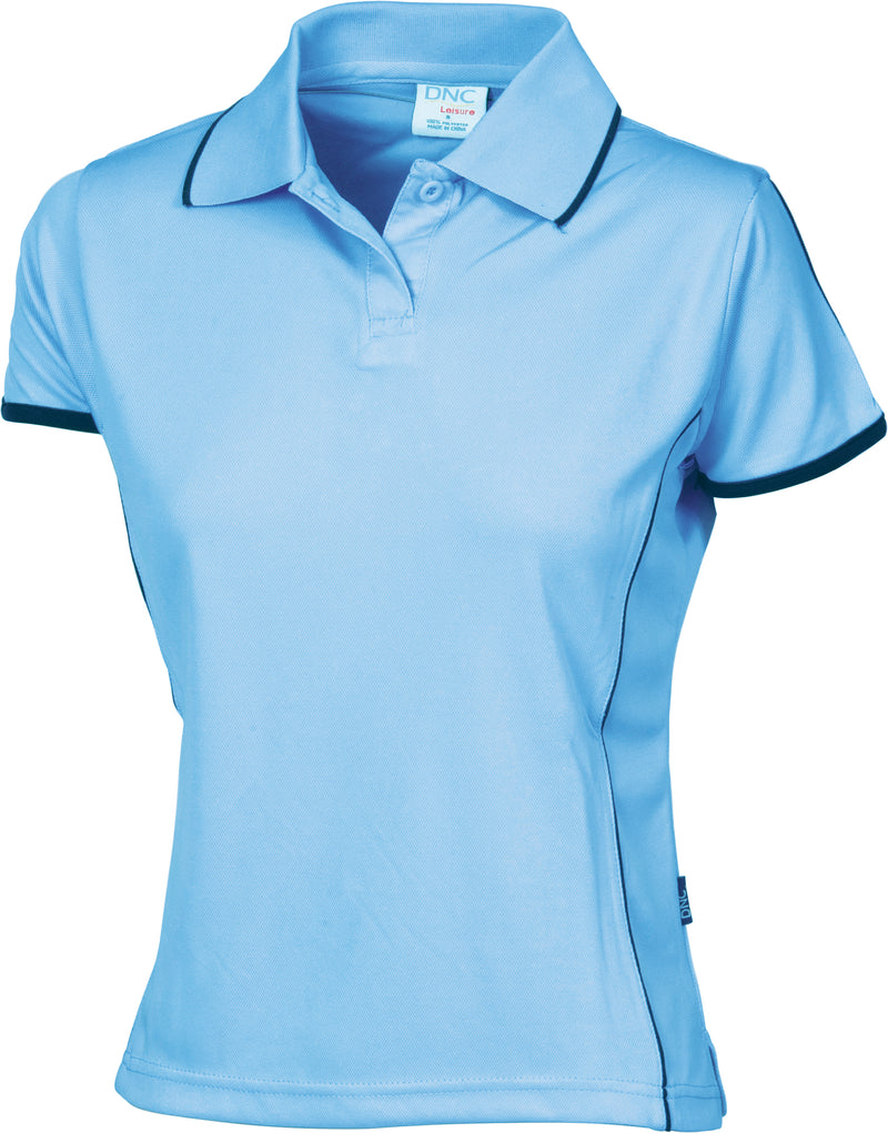 Ladies Cool-Breathe Piping Polo | 5225
