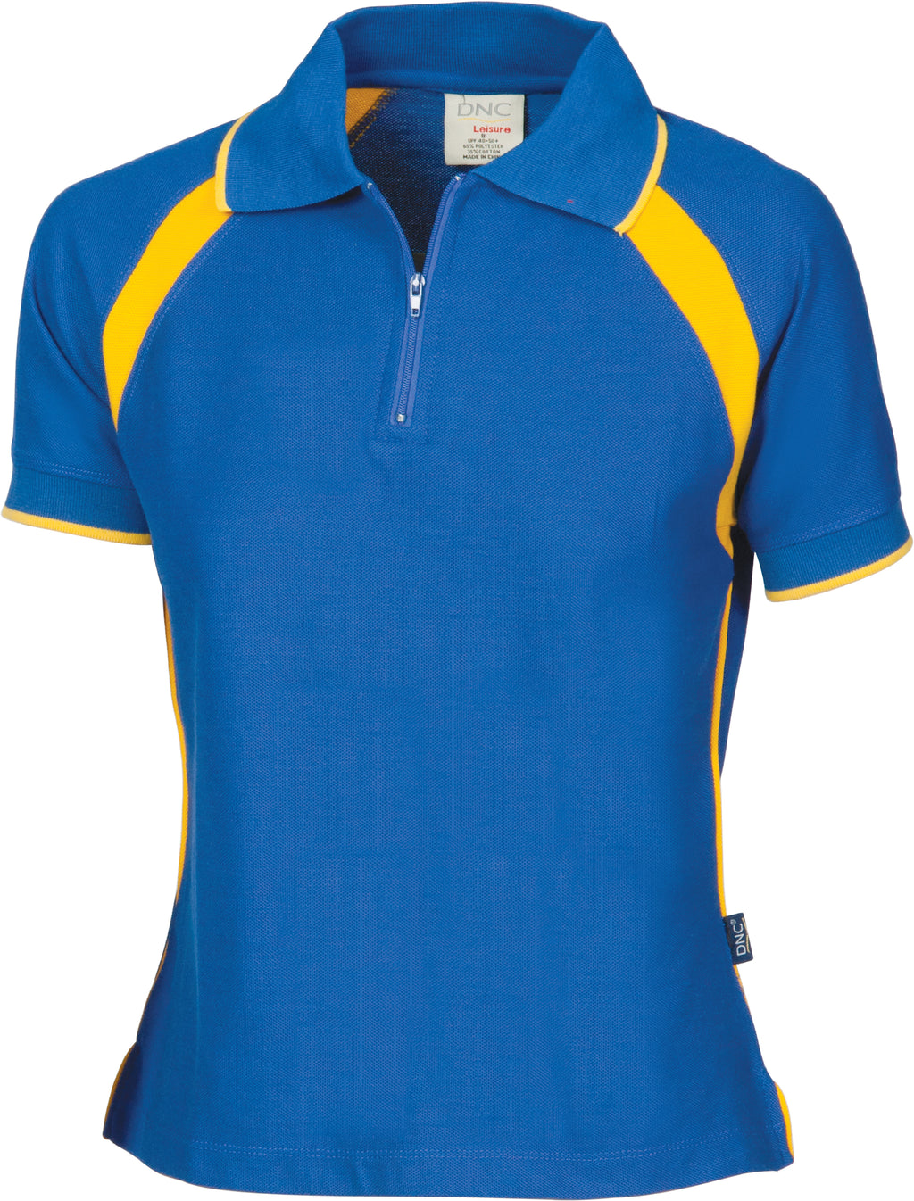 Ladies Poly/Cotton Contrast Raglan Panel Polo | 5246