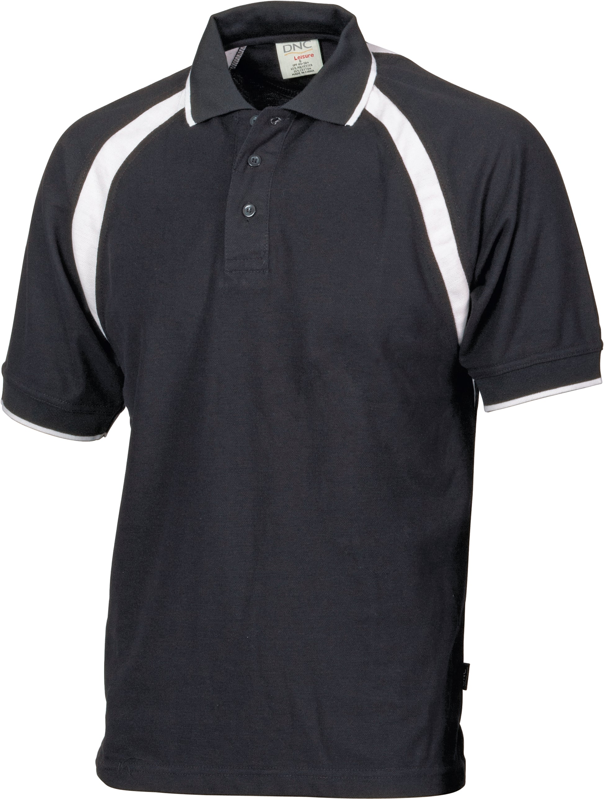 Kids Poly/Cotton Contrast Raglan Panel Polo | 5248