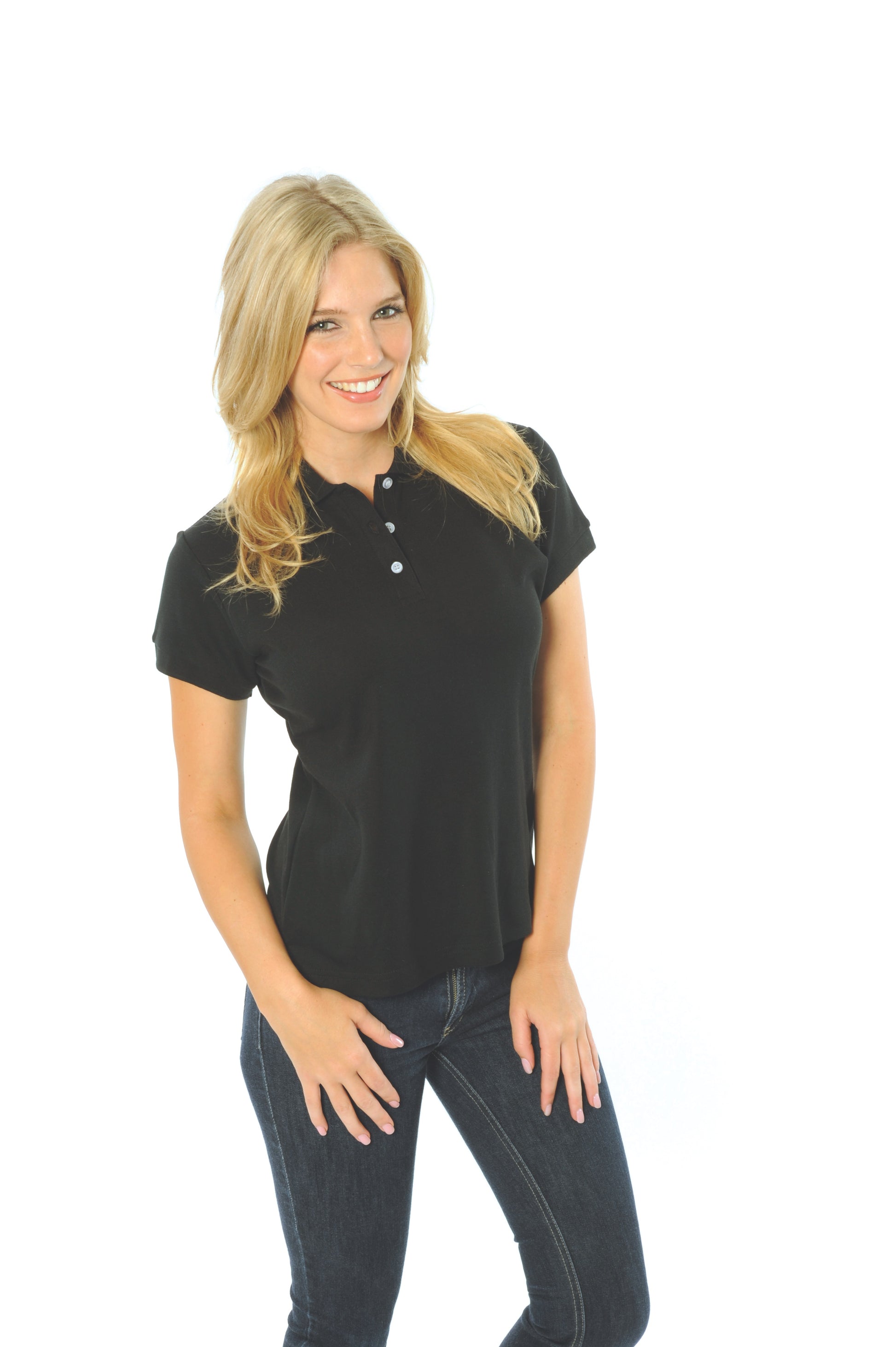 Ladies Cotton Rich New York Polo | 5258
