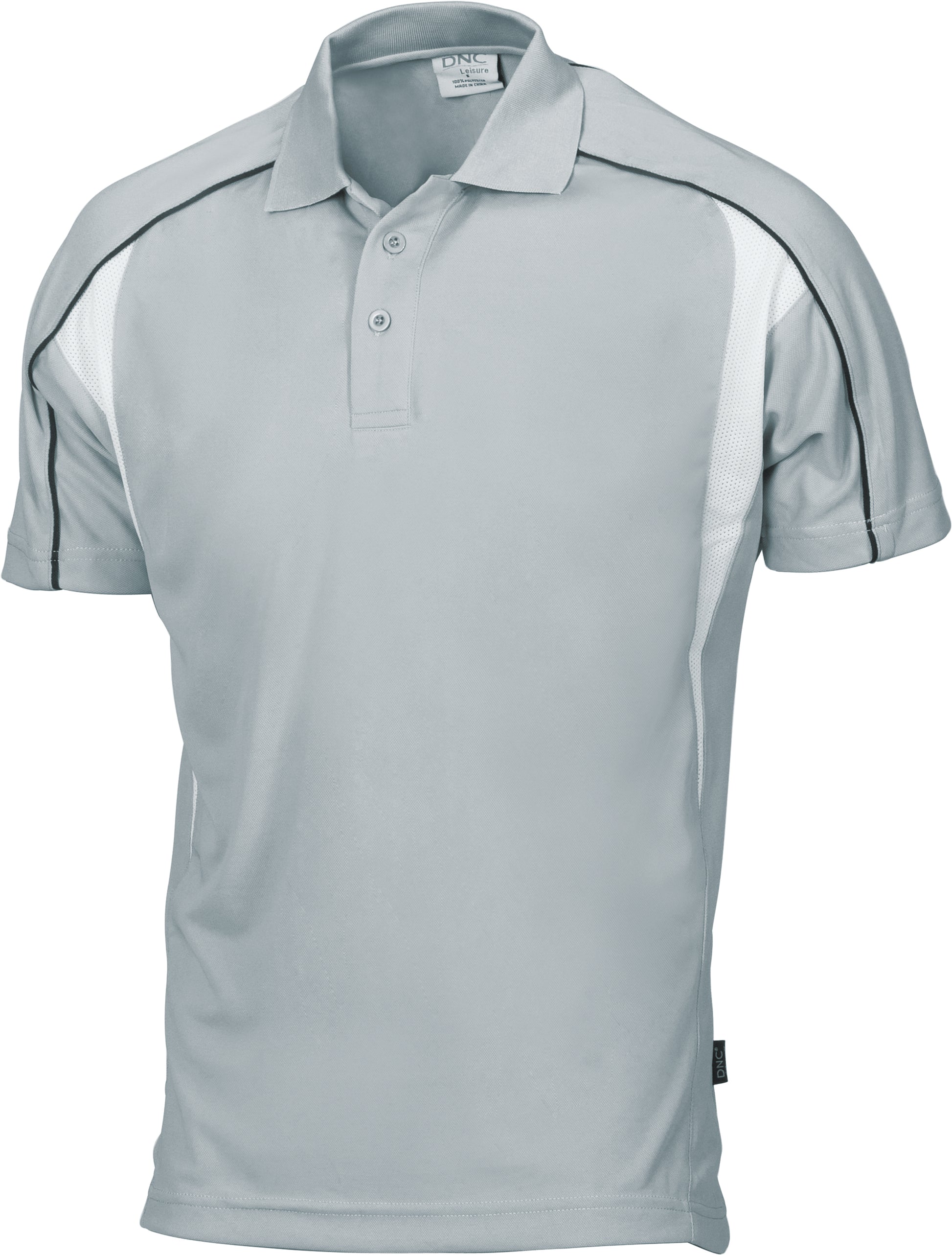 Air Flow Contrast Mesh 'N' Piping Polo - Short Sleeve | 5261