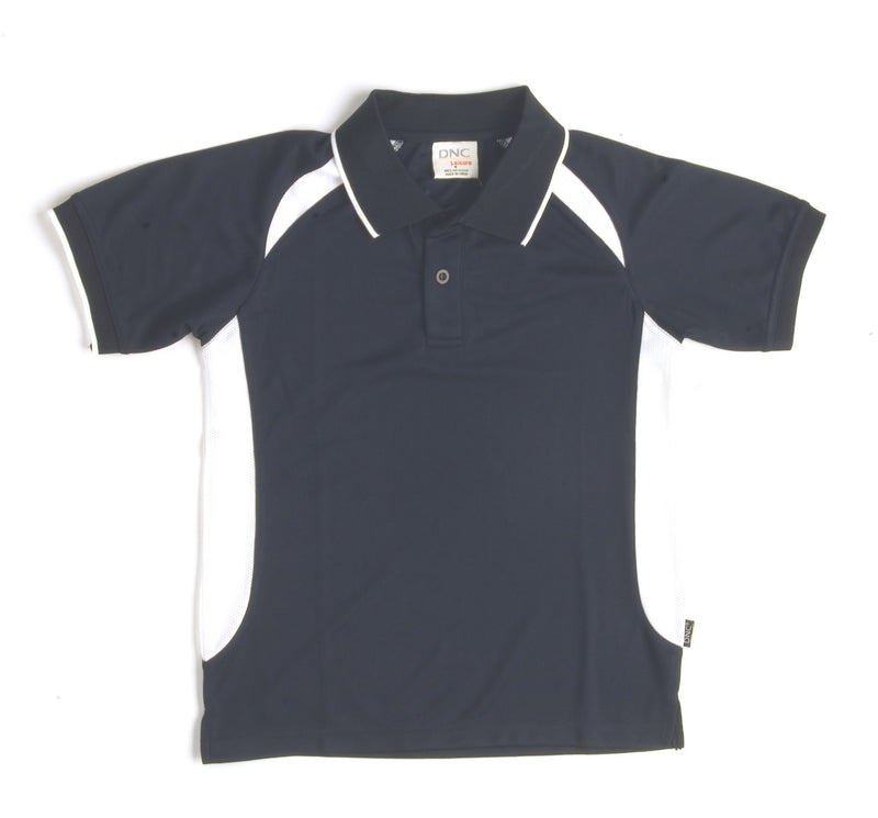 Adults Air Flow Contrast Raglan Mesh Polo | 5262