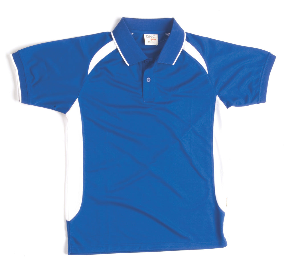 Adults Air Flow Contrast Raglan Mesh Polo | 5262
