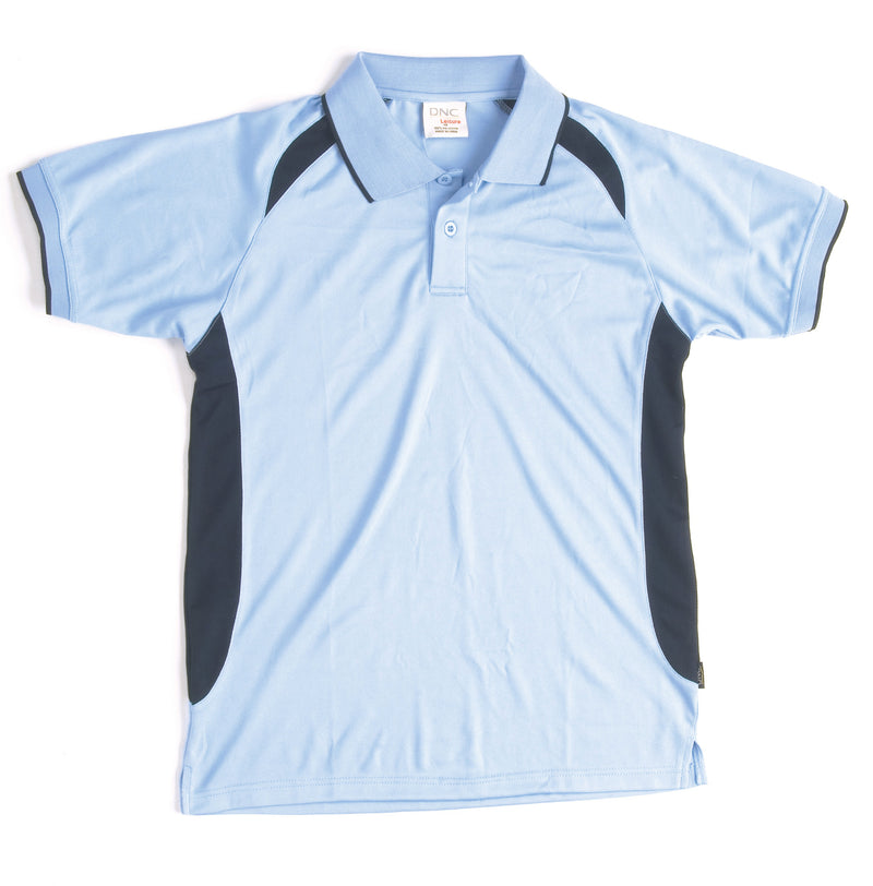 Adults Air Flow Contrast Raglan Mesh Polo | 5262