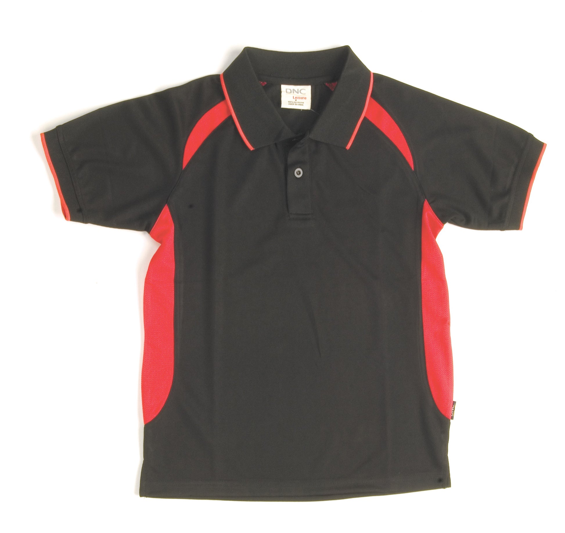 Kids Air Flow Contrast Raglan Mesh Polo | 5263