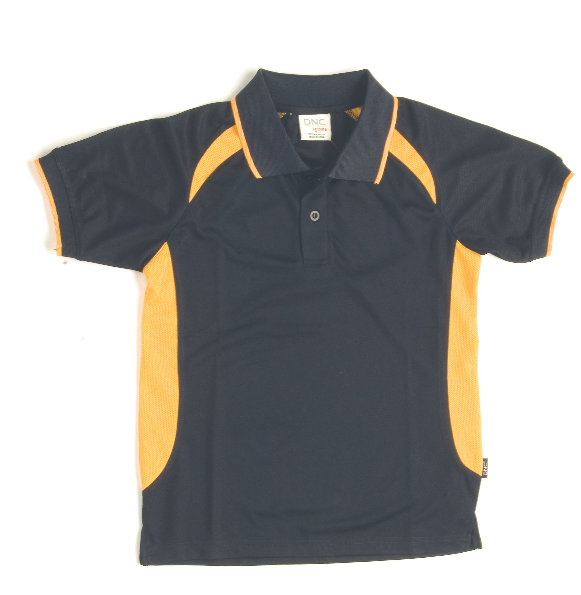 Kids Air Flow Contrast Raglan Mesh Polo | 5263