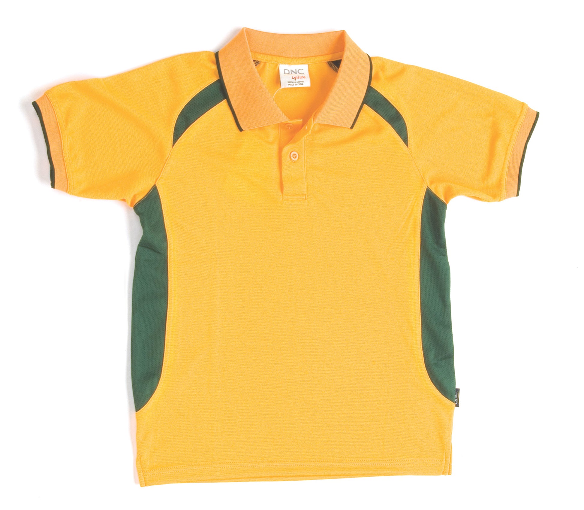 Kids Air Flow Contrast Raglan Mesh Polo | 5263