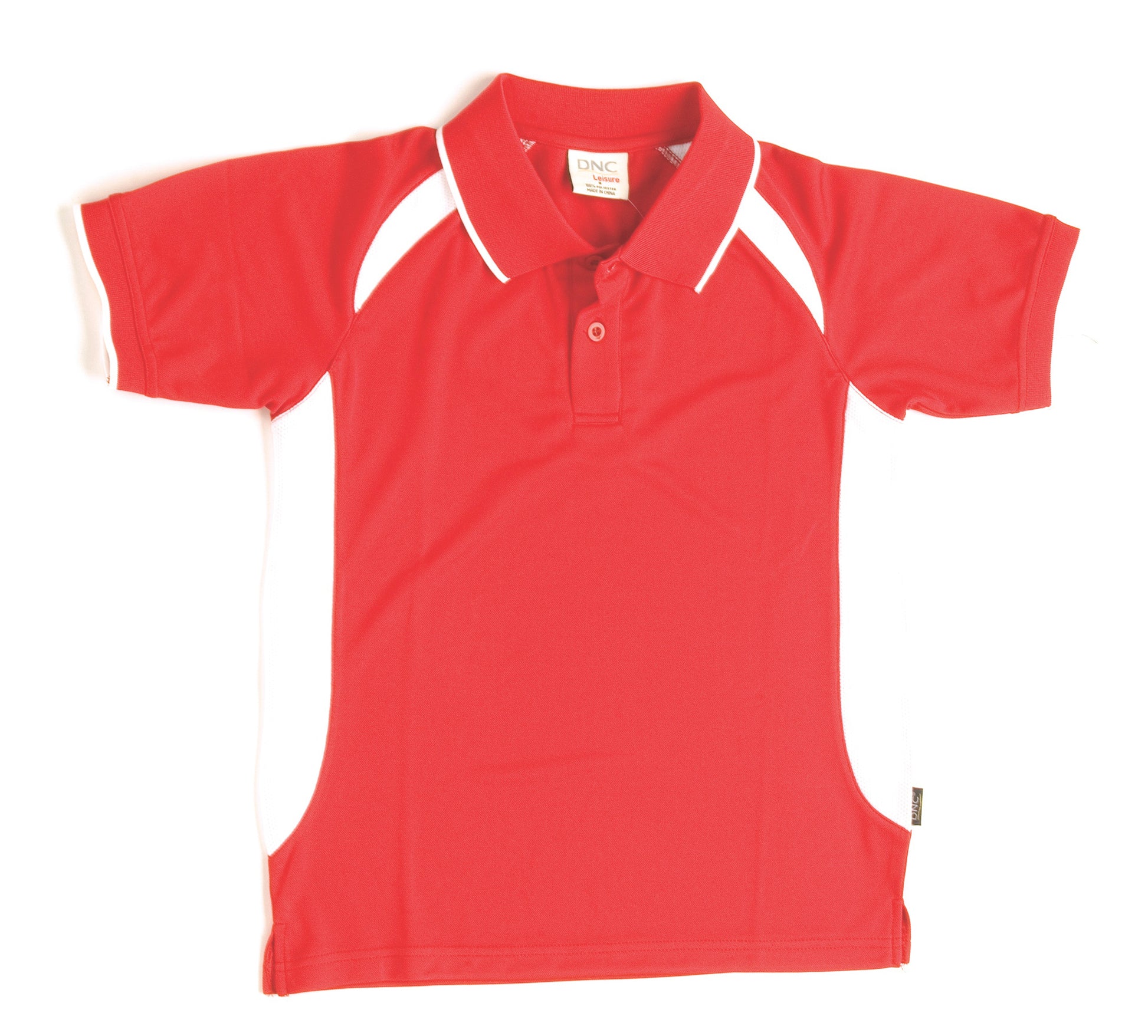Kids Air Flow Contrast Raglan Mesh Polo | 5263
