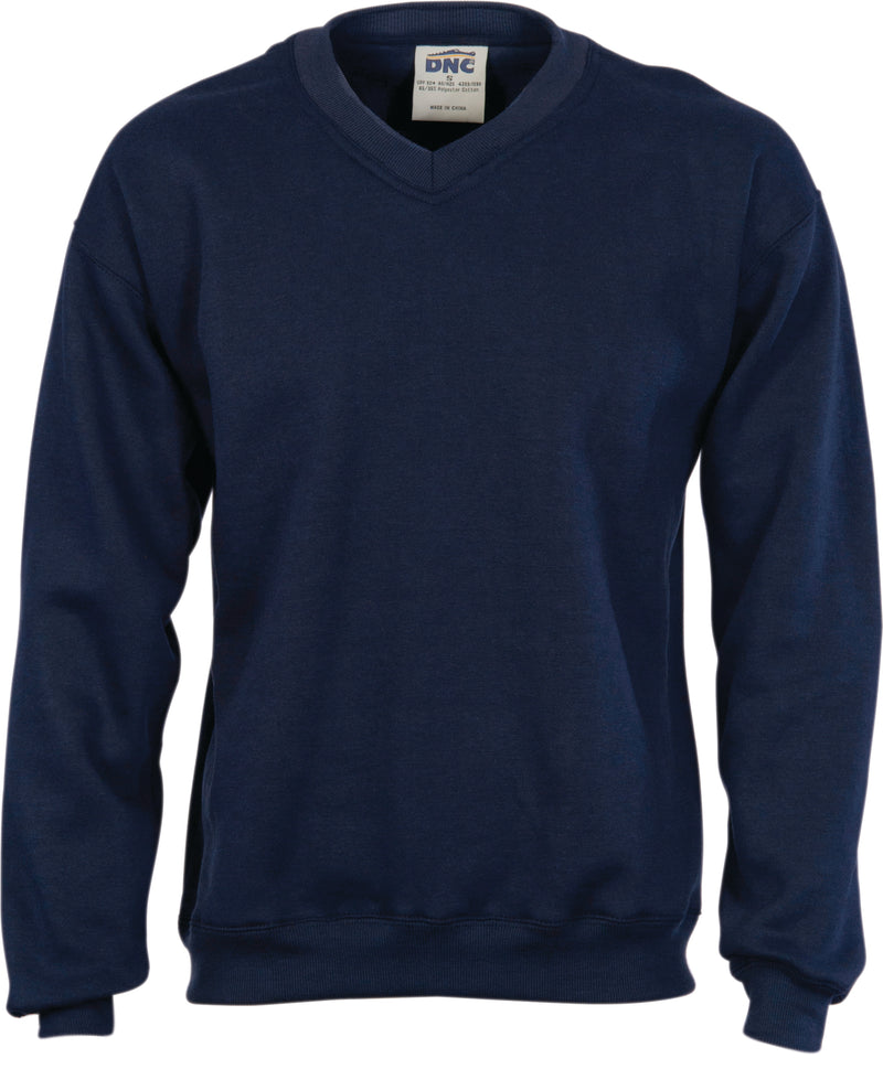 V-Neck Fleecy Sweatshirt (Sloppy Joe) | 5301