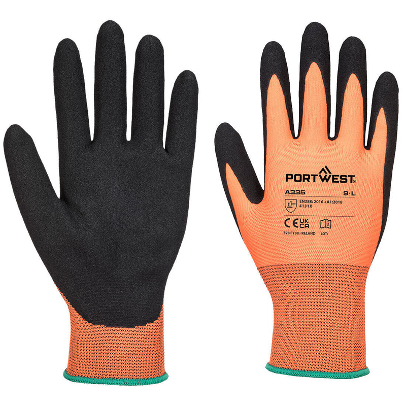 Dermi-Grip NPR15 Nitrile Sandy Glove | A335