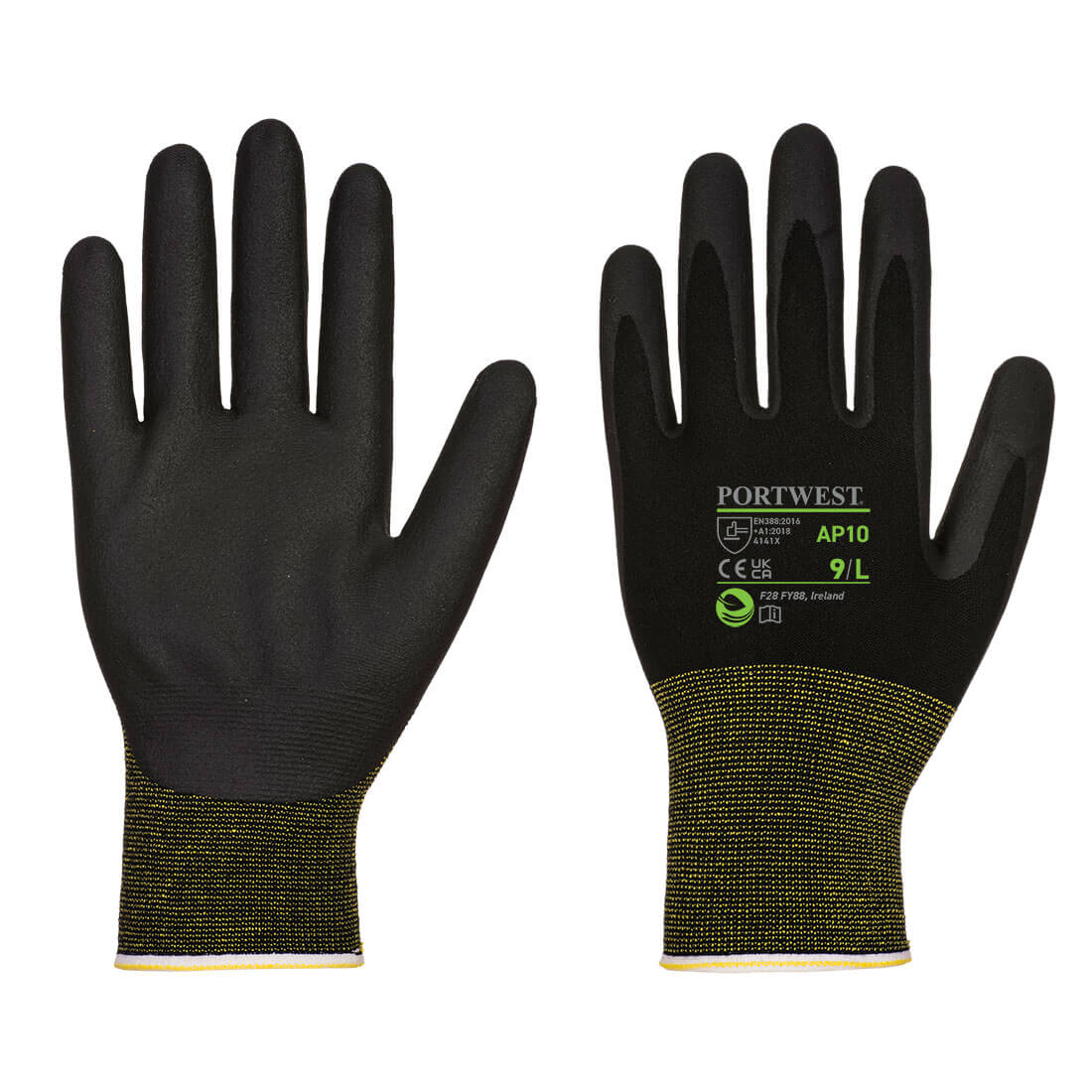 Grip 15 Foam Nitrile Bamboo Glove (Pk12) | AP10