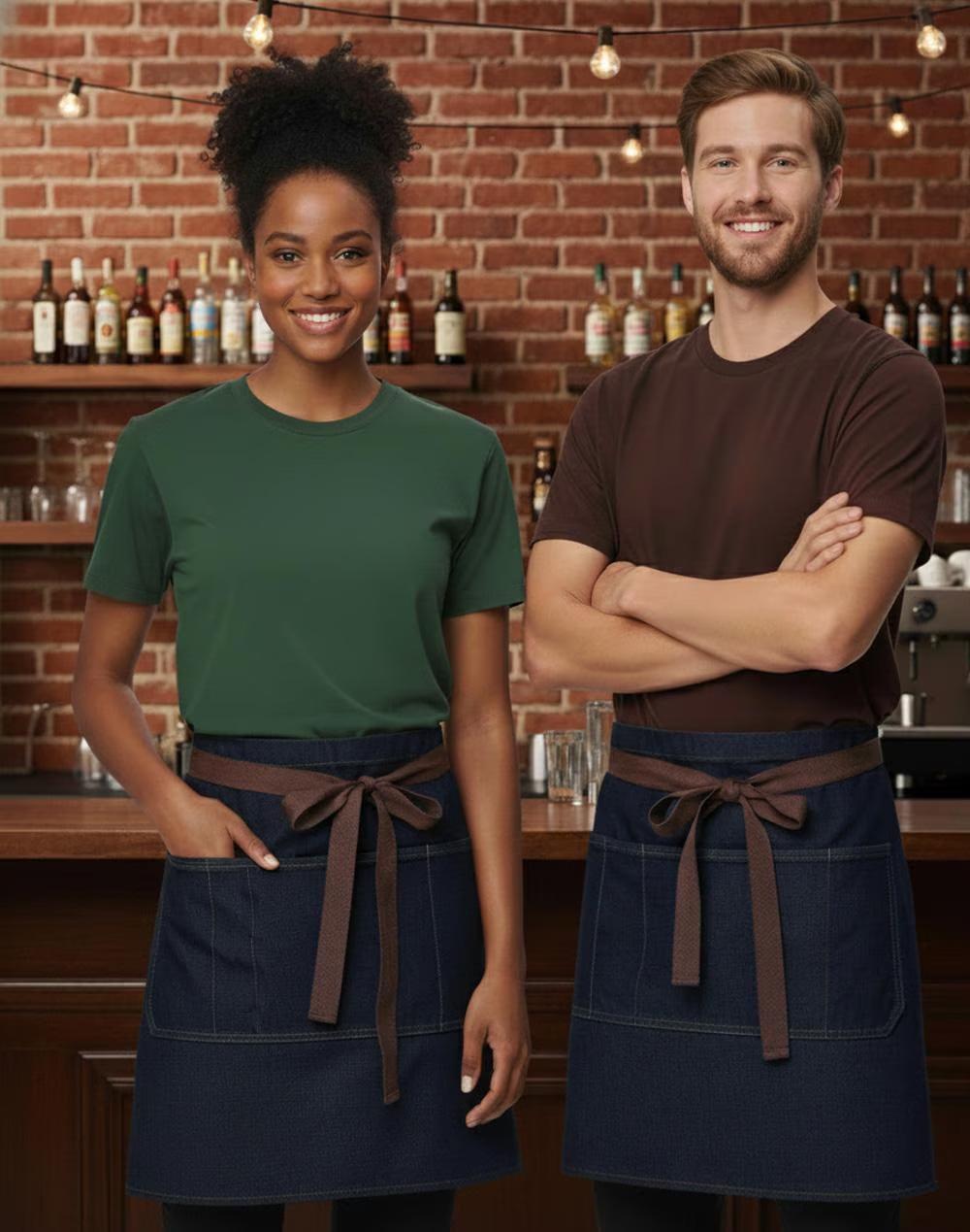 Denim Half Apron | AP10