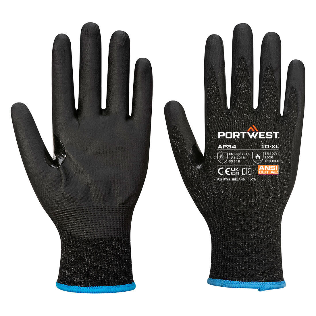 LR15 Nitrile Foam Touchscreen Glove (Pk12) | AP34