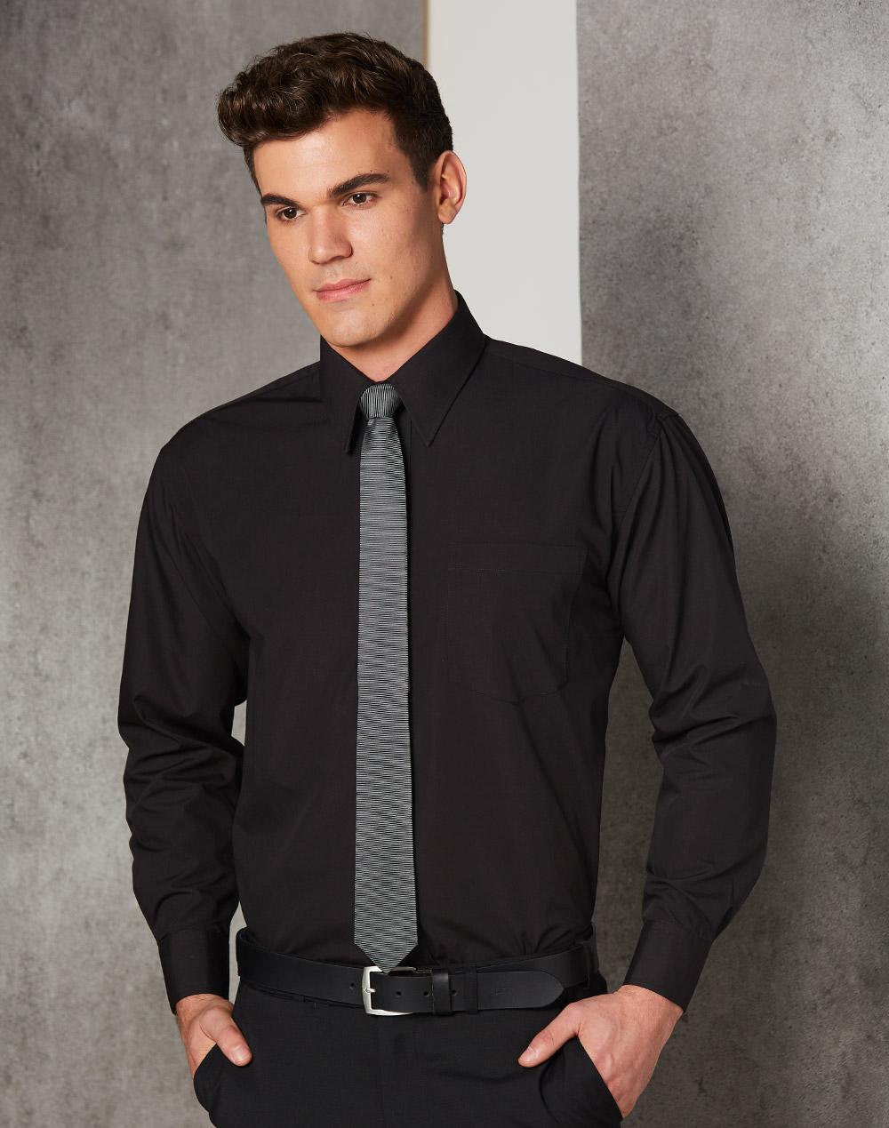 Man's poplin shirt,long sleeve | BS01L