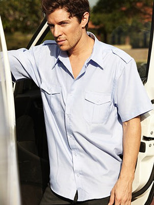 Unisex Adults Service Shirt S/S