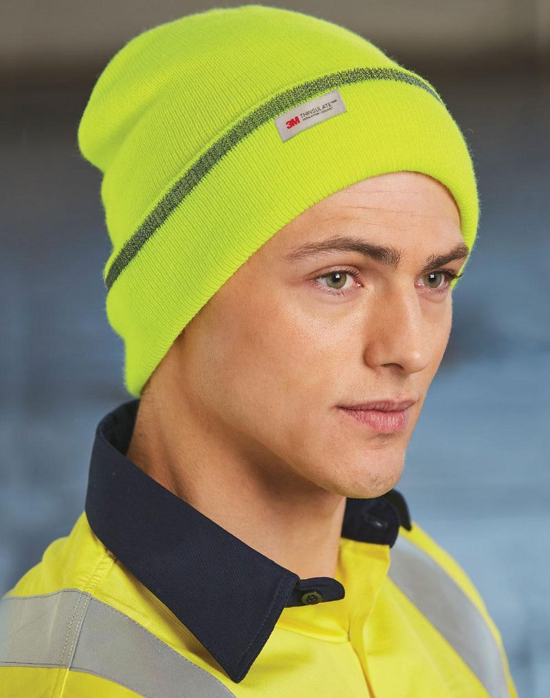 3M Insulated Beanie with Reflective stripe | CH23