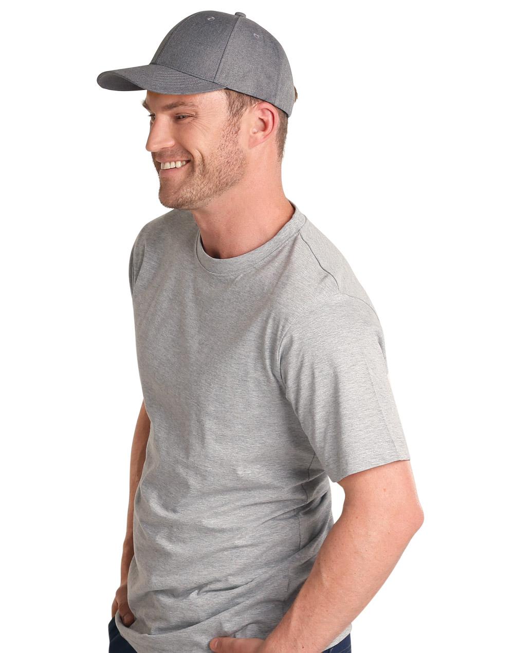 Premium Heather Polyester Baseball Cap | CH33