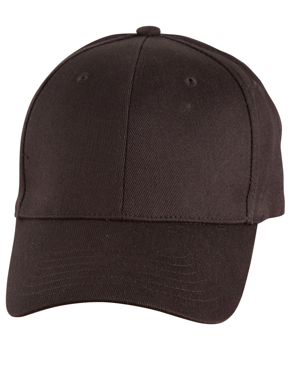 HEAVY BRUSHED COTTON FITTED CAP | CH36