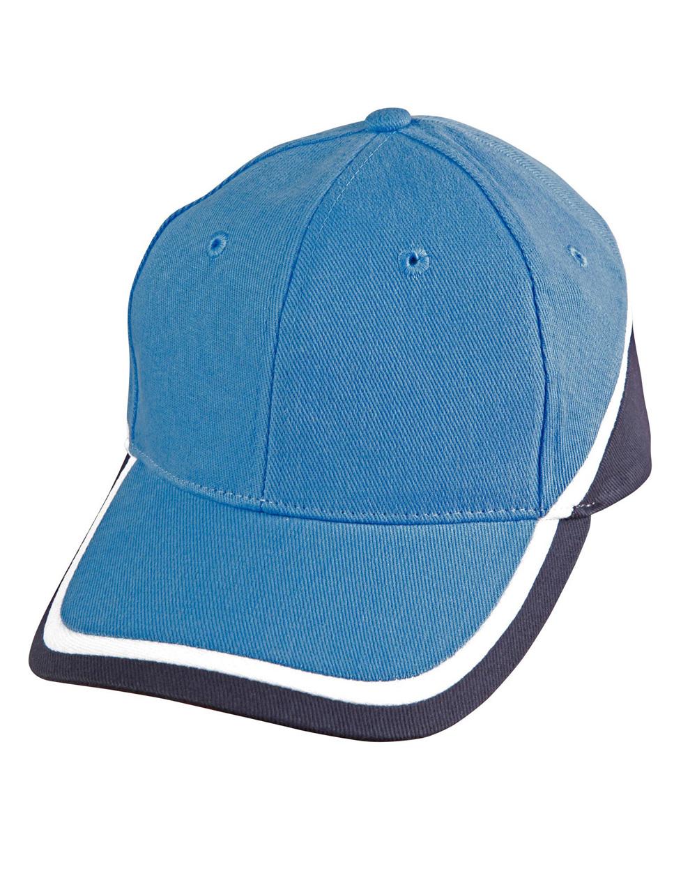 Tri-color sue heavy brushed cotton cap | CH38
