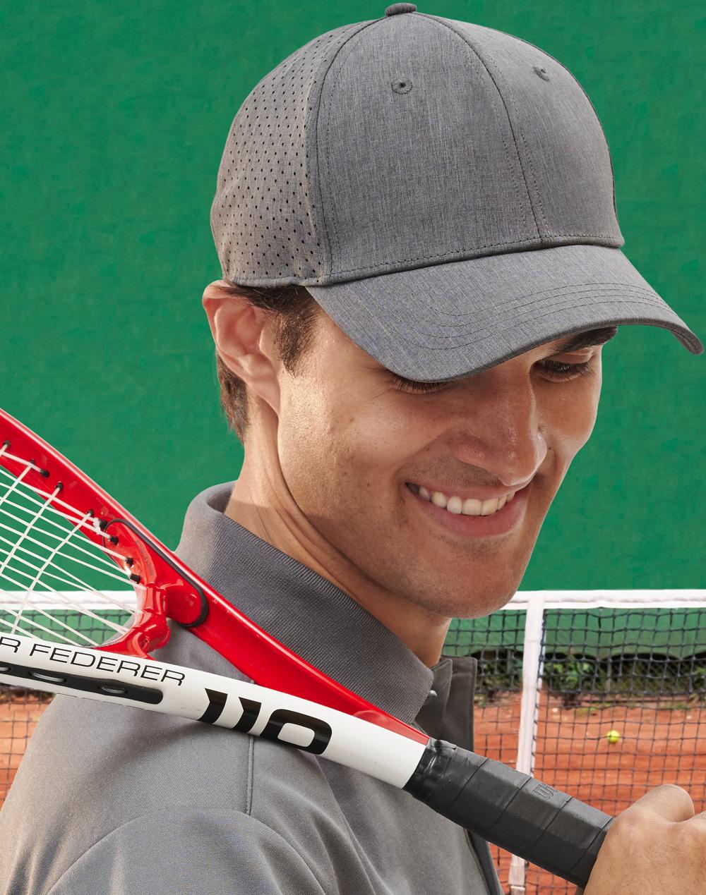 4-Way Stretch Laser Cut Runner's Cap | CH88