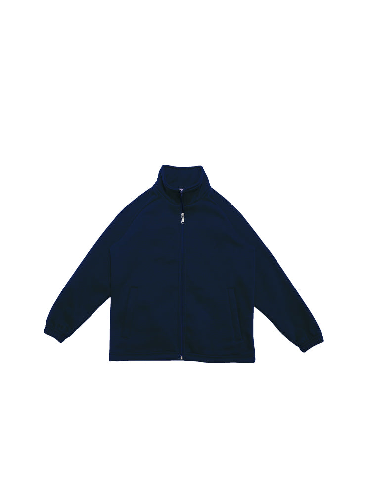 Poly Cotton Fleece Zip Through Jacket | CJ1585