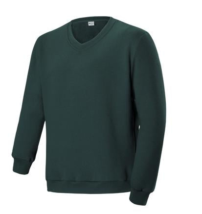 Unisex Adults V Neck Fleece Jumper | CJ1617