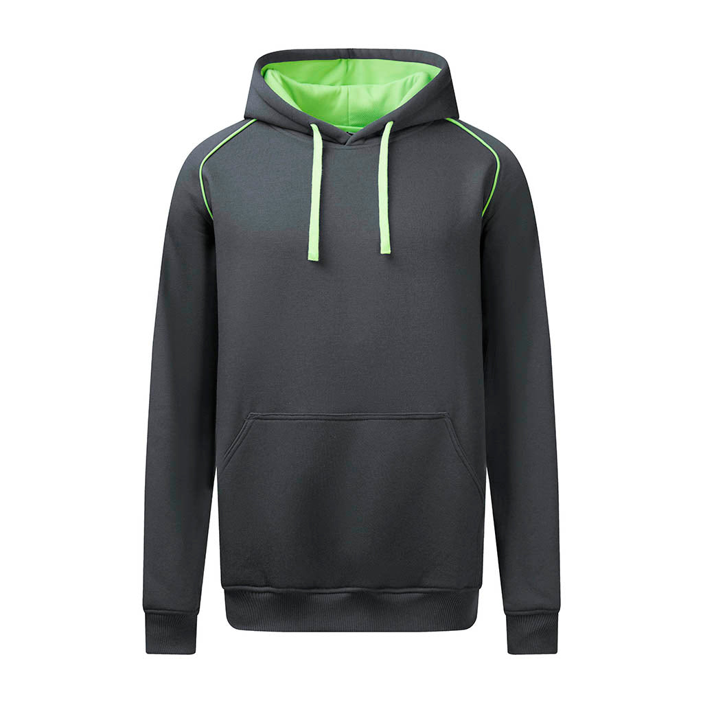 Inner Hood Contrast Fleecy Hoodie | CJ2408