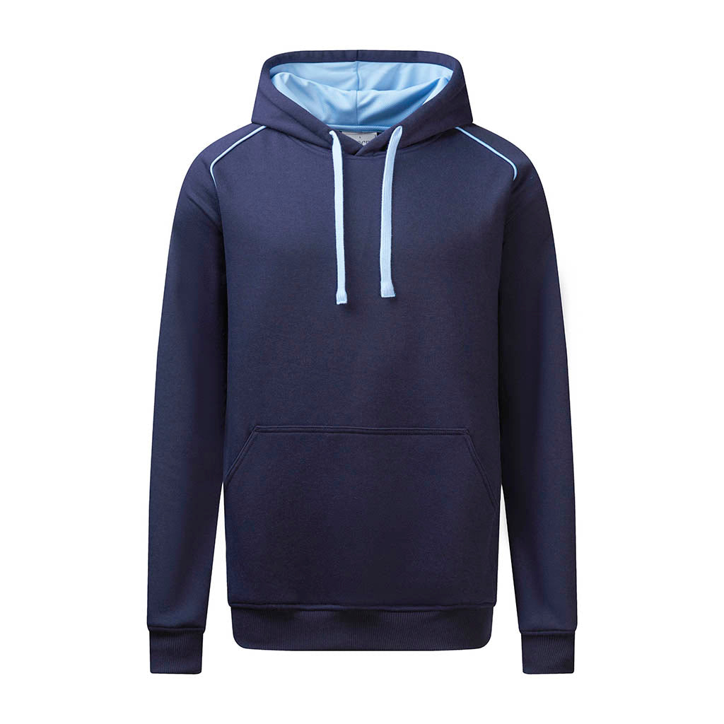 Inner Hood Contrast Fleecy Hoodie | CJ2408